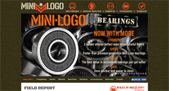 Desktop Screenshot of minilogoskateboards.com